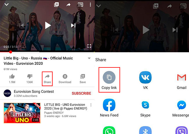 download video from YouTube to Iphone or Android